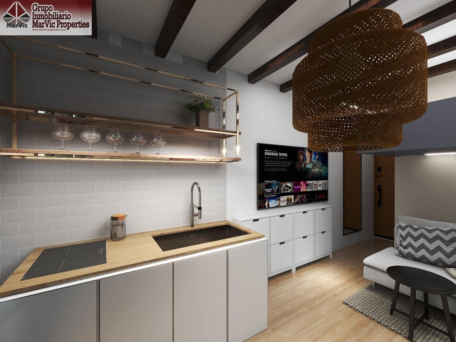 Apartamento de 2 habitaciones en La Villajoyosa / Vila Joiosa en venta - 259.000 € (Ref: 8662341)