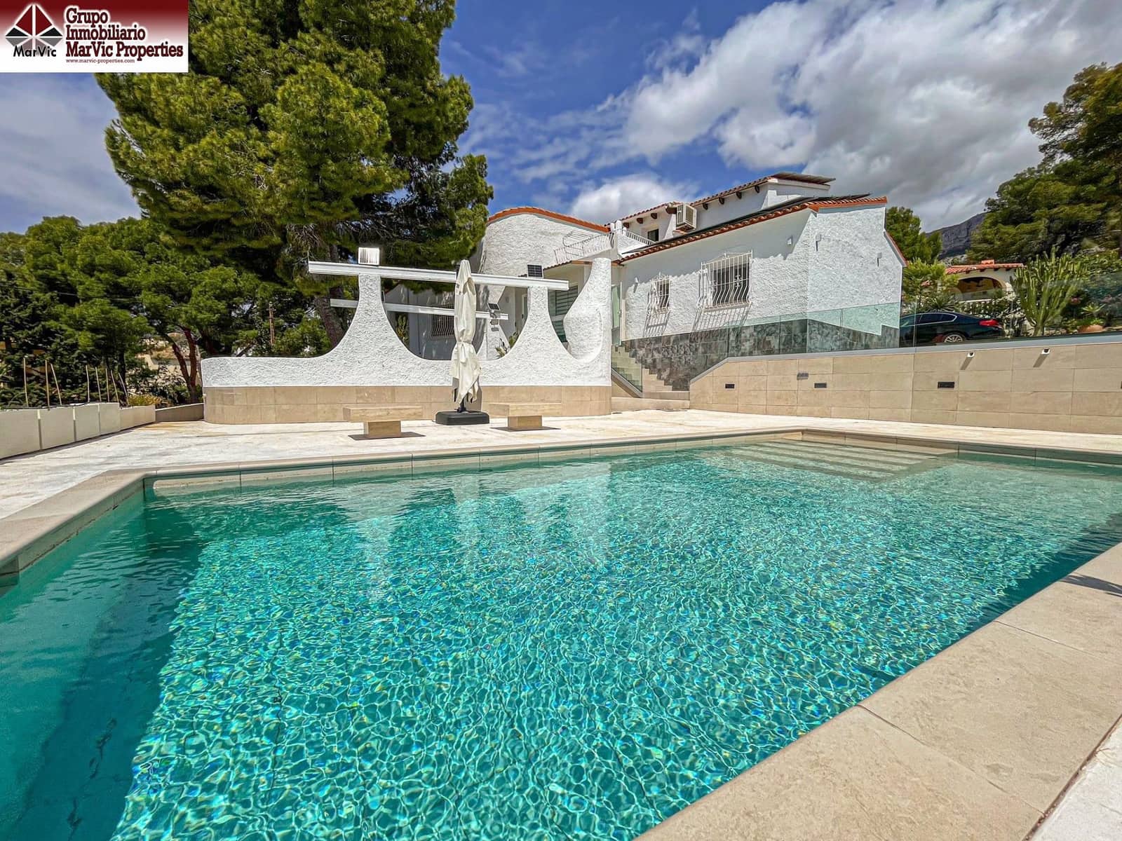 5 sypialnia Willa do wynajęcia w Altea la Vella z basenem - 3 300 € (Ref: 8881600)