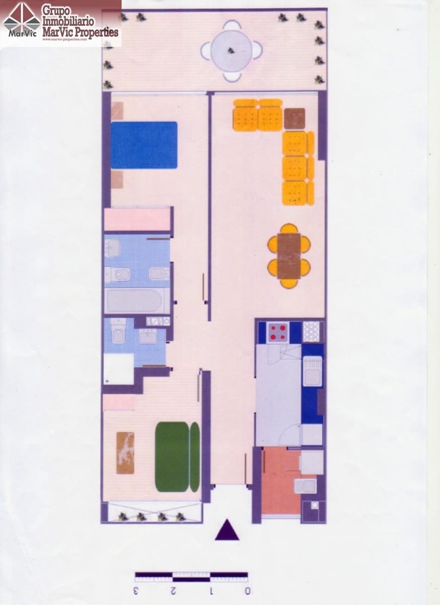 2 bedroom Apartment for sale in La Villajoyosa / Vila Joiosa with pool garage - € 225,000 (Ref: 8976195)