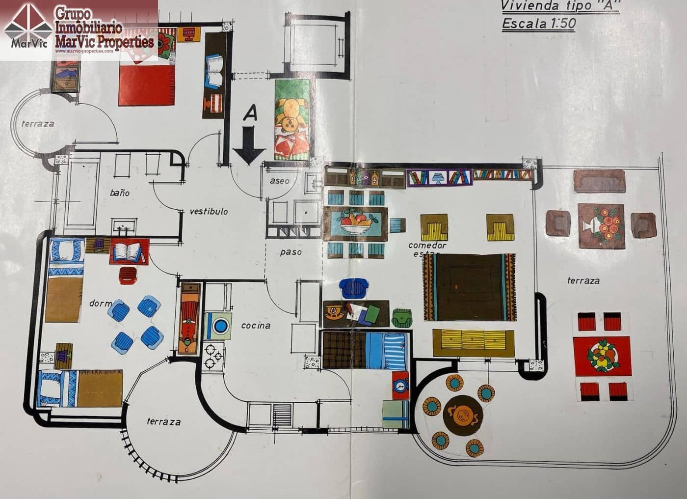 2 bedroom Flat for sale in Benidorm with pool garage - € 530,000 (Ref: 9100771)