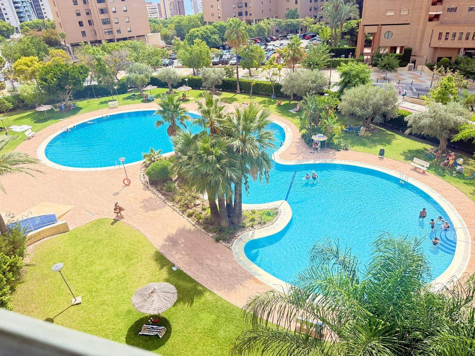 1 quarto Apartamento para venda em Benidorm com piscina - 250 000 € (Ref: 9242962)
