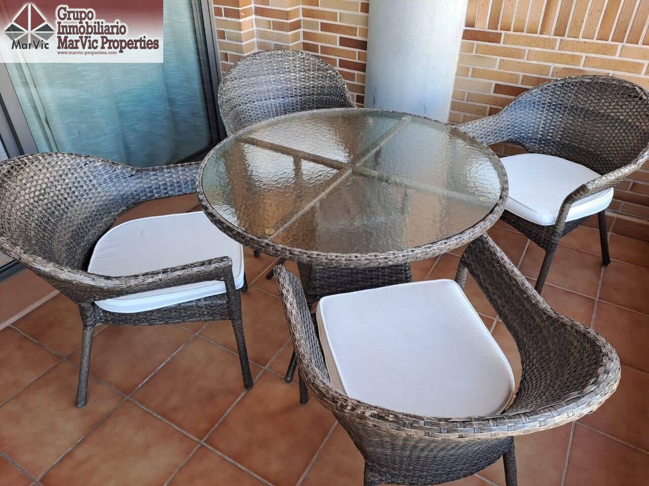 1 quarto Apartamento para arrendar em La Villajoyosa / Vila Joiosa com piscina - 1 150 € (Ref: 9422480)