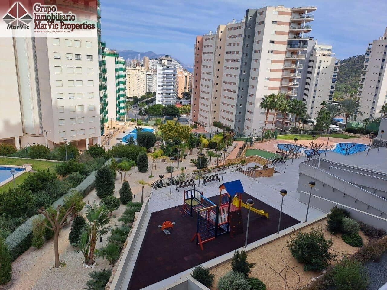 1 quarto Apartamento para arrendar em La Villajoyosa / Vila Joiosa com piscina - 1 150 € (Ref: 9422480)