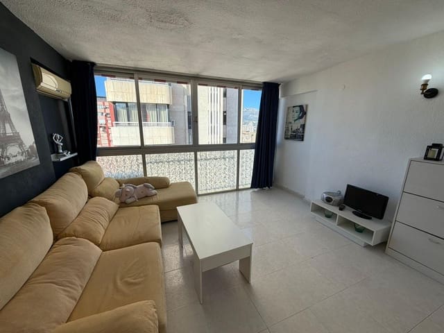 1 soveværelse Lejlighed til salg i Benidorm med swimmingpool - € 136.000 (Ref: 9571219)