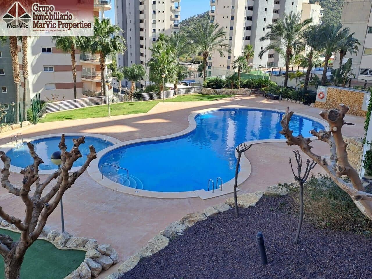 2 chambre Appartement à vendre à La Villajoyosa / Vila Joiosa avec piscine garage - 325 000 € (Ref: 9591352)