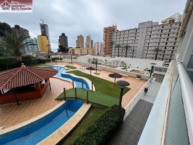 1 Zimmer Apartment zu vermieten in Benidorm mit Pool - 850 € (Ref: 9686484)