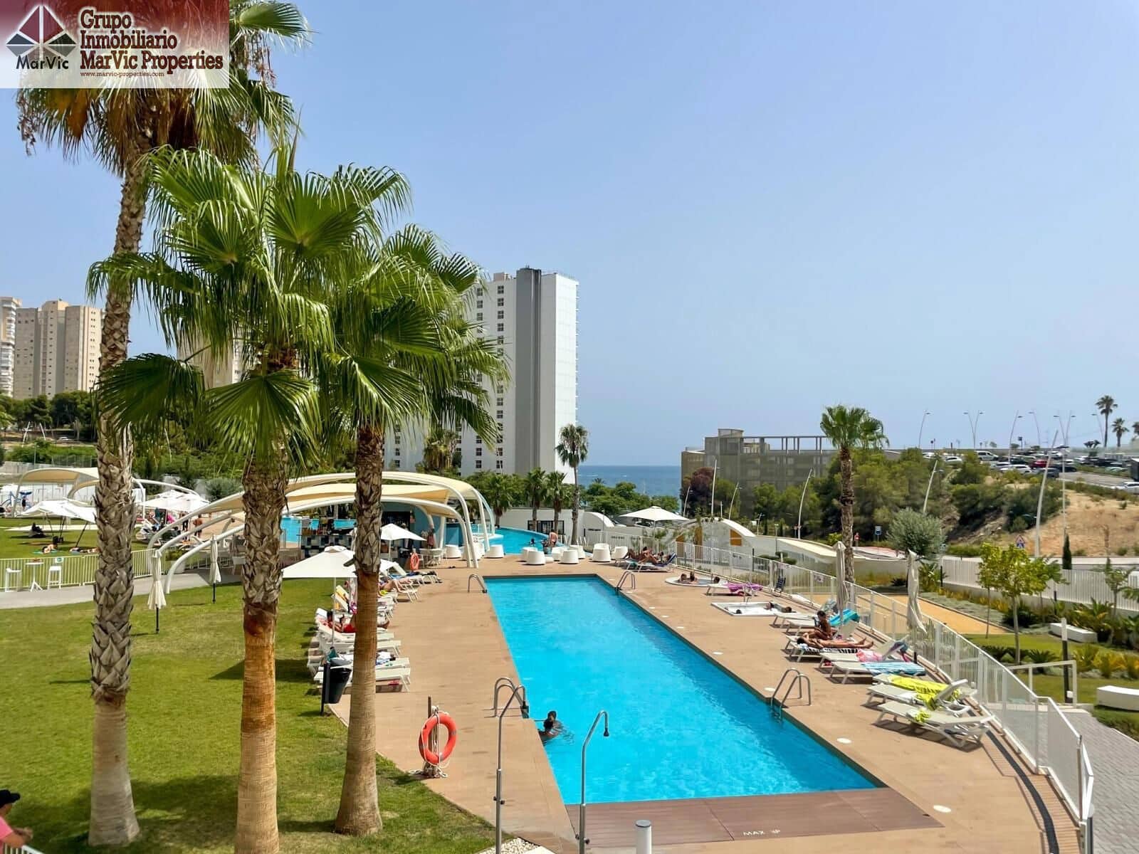 3 sypialnia Mieszkanie na sprzedaż w Benidorm z basenem - 699 000 € (Ref: 9714965)