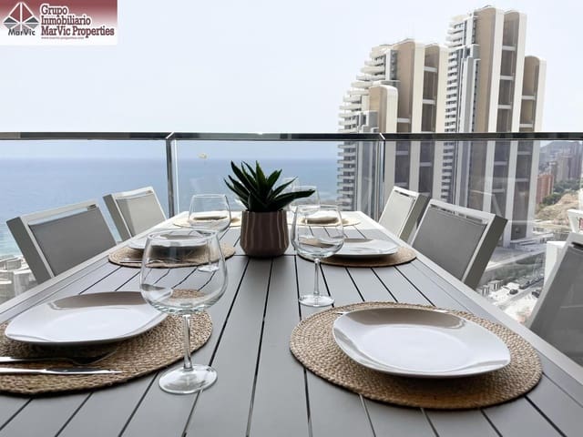 3 sypialnia Mieszkanie na sprzedaż w Playa Poniente, Benidorm z basenem - 699 000 € (Ref: 9714965)