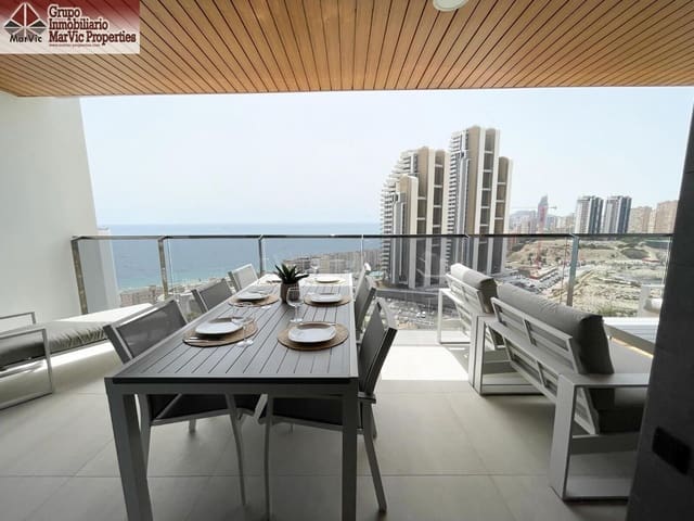 3 sypialnia Mieszkanie na sprzedaż w Playa Poniente, Benidorm z basenem - 699 000 € (Ref: 9714965)