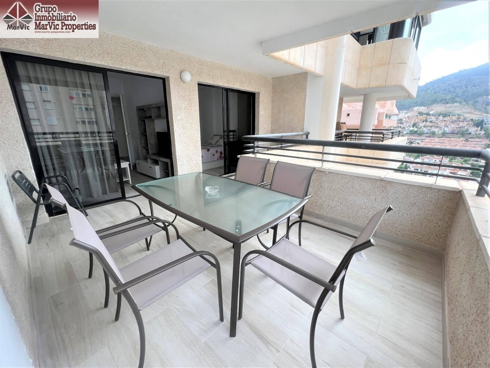 1 quarto Apartamento para venda em Benidorm com piscina - 169 900 € (Ref: 9721732)