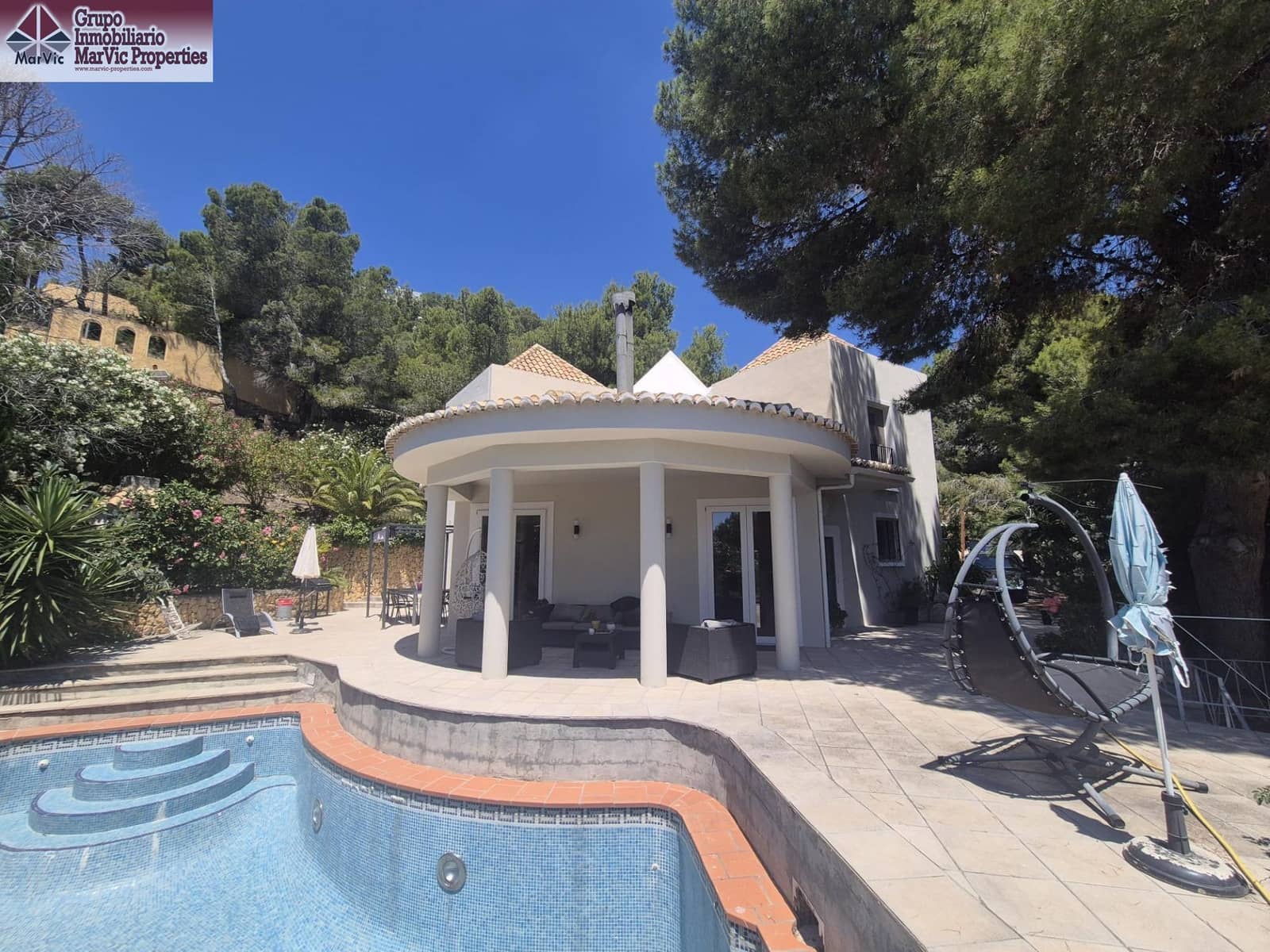 4 soveværelse Villa til salg i Altea la Vella med swimmingpool garage - € 515.000 (Ref: 9860135)