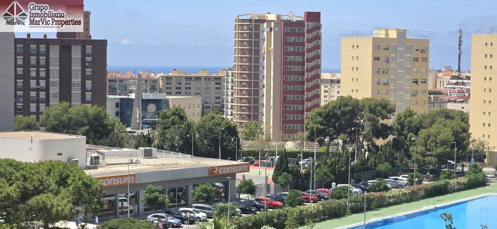2 Zimmer Apartment zu verkaufen in Benidorm mit Pool - 185.000 € (Ref: 9908061)