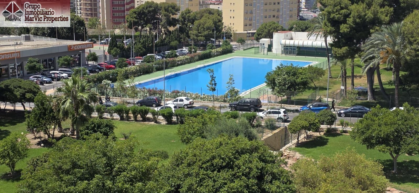 2 Zimmer Apartment zu verkaufen in Benidorm mit Pool - 185.000 € (Ref: 9908061)