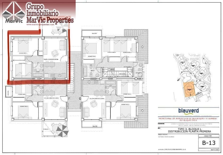 2 chambre Appartement à vendre à Finestrat avec piscine garage - 259 000 € (Ref: 9936432)