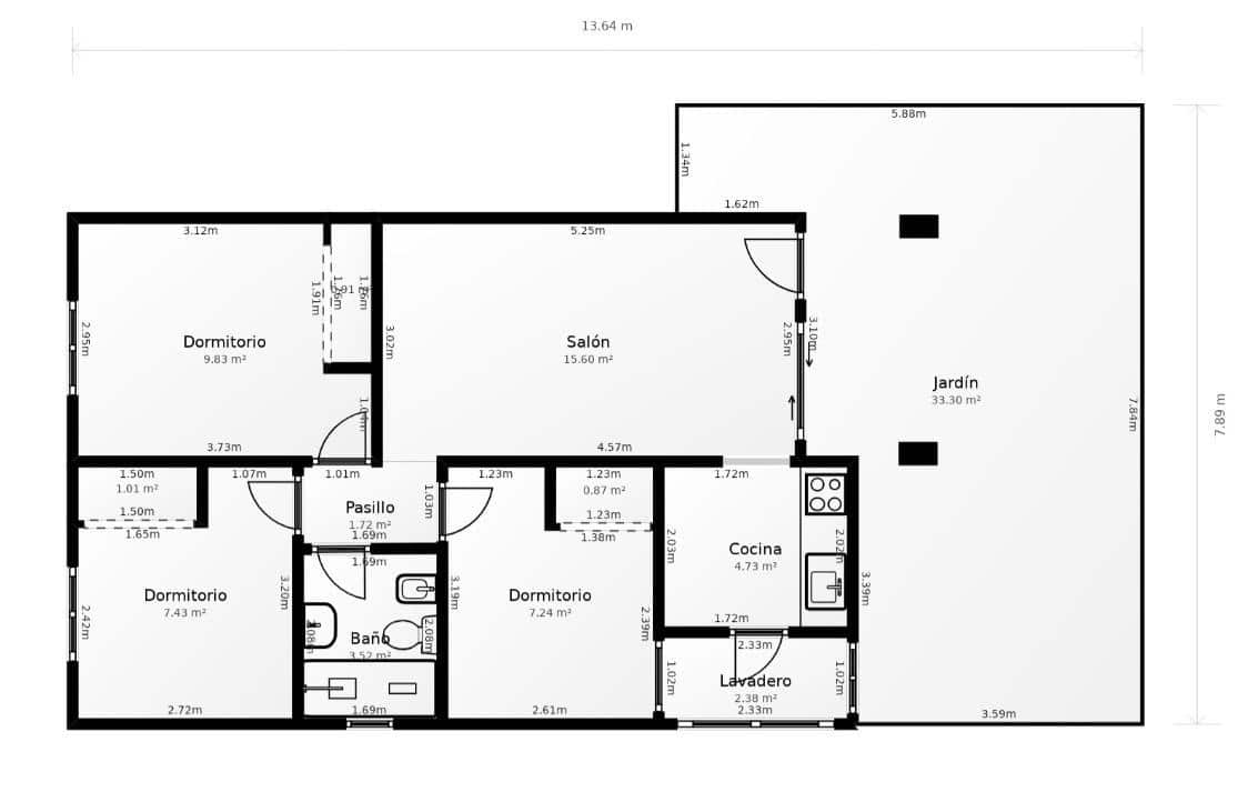 3 bedroom Bungalow for sale in Torrevieja with pool - € 164,999 (Ref: 10024261)