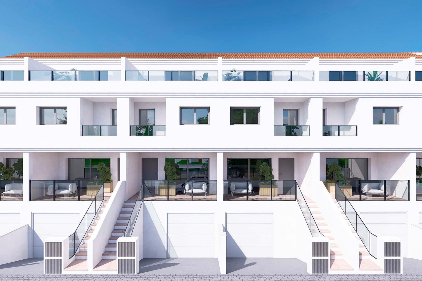3 sypialnia Dom blizniak na sprzedaż w Rafal z basenem garażem - 295 000 € (Ref: 10024262)