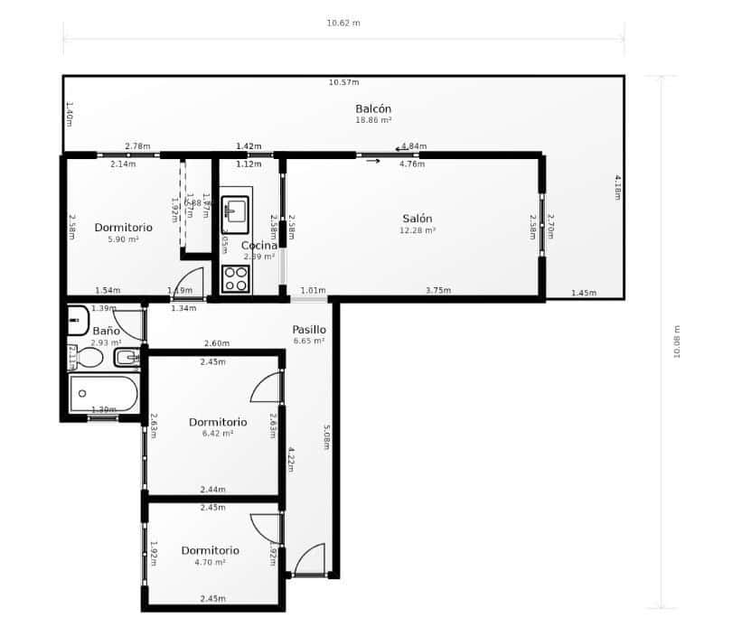 3 quarto Penthouse para venda em Torrevieja com piscina - 149 999 € (Ref: 10027882)