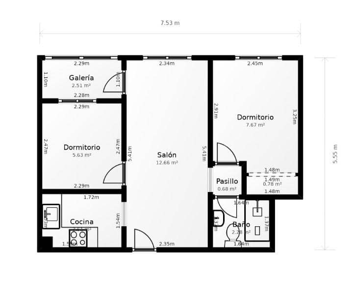 2 slaapkamer Appartement te koop in Torrevieja - € 139.999 (Ref: 10035491)