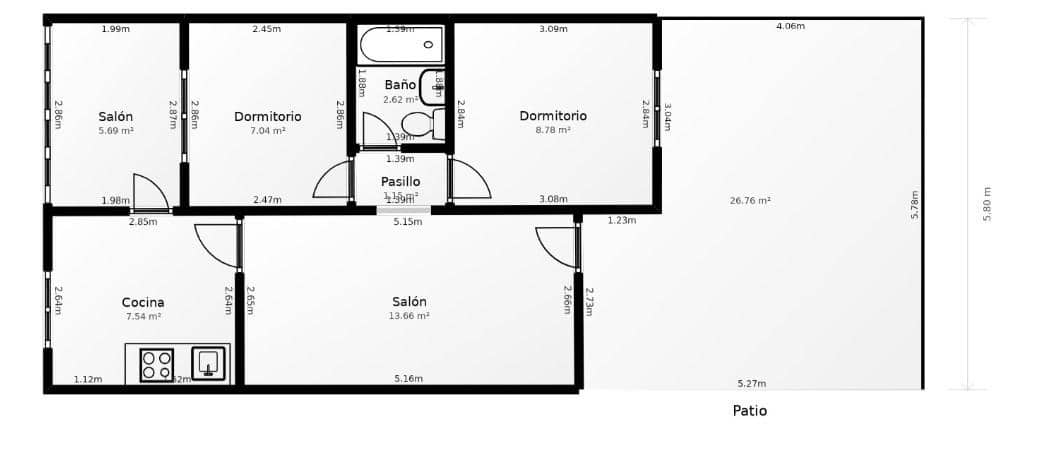 4 chambre Bungalow à vendre à El Limonar - 229 999 € (Ref: 10037537)