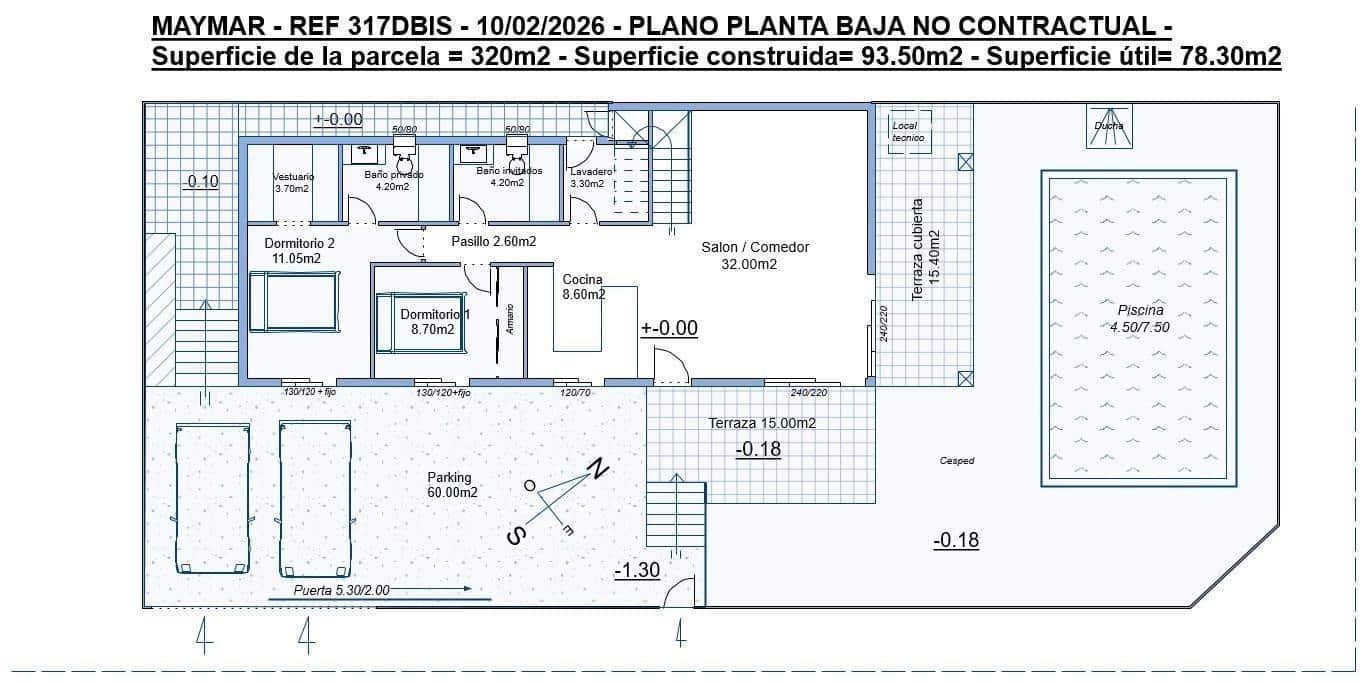 3 slaapkamer Villa te koop in Orihuela met zwembad - € 450.000 (Ref: 10044950)