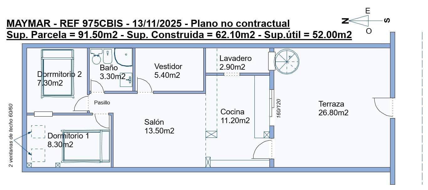 2 Zimmer Bungalow zu verkaufen in Torrevieja - 135.999 € (Ref: 10070849)