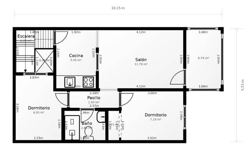 2 bedroom Bungalow for sale in El Limonar with pool - € 139,999 (Ref: 10078207)