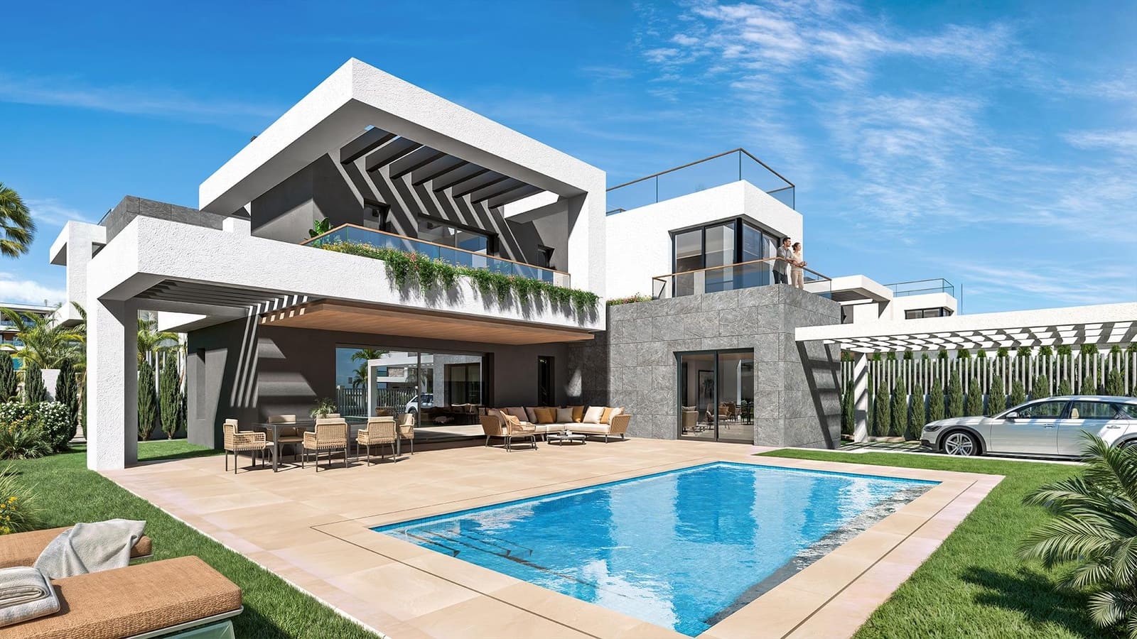 2 slaapkamer Penthouse te koop in Torrevieja met zwembad garage - € 382.000 (Ref: 10168573)