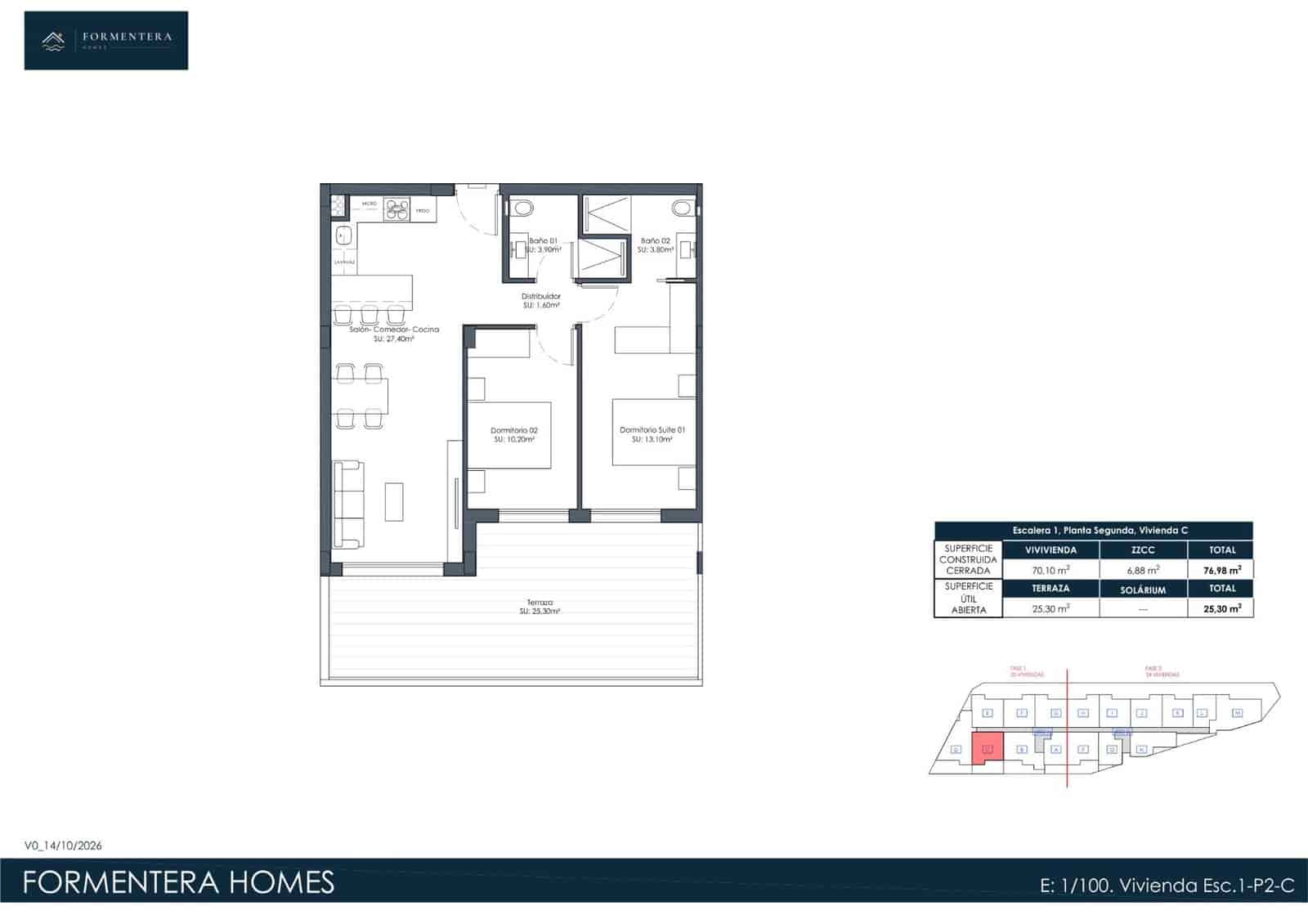 2 Zimmer Apartment zu verkaufen in Formentera del Segura mit Pool Garage - 280.000 € (Ref: 10168592)