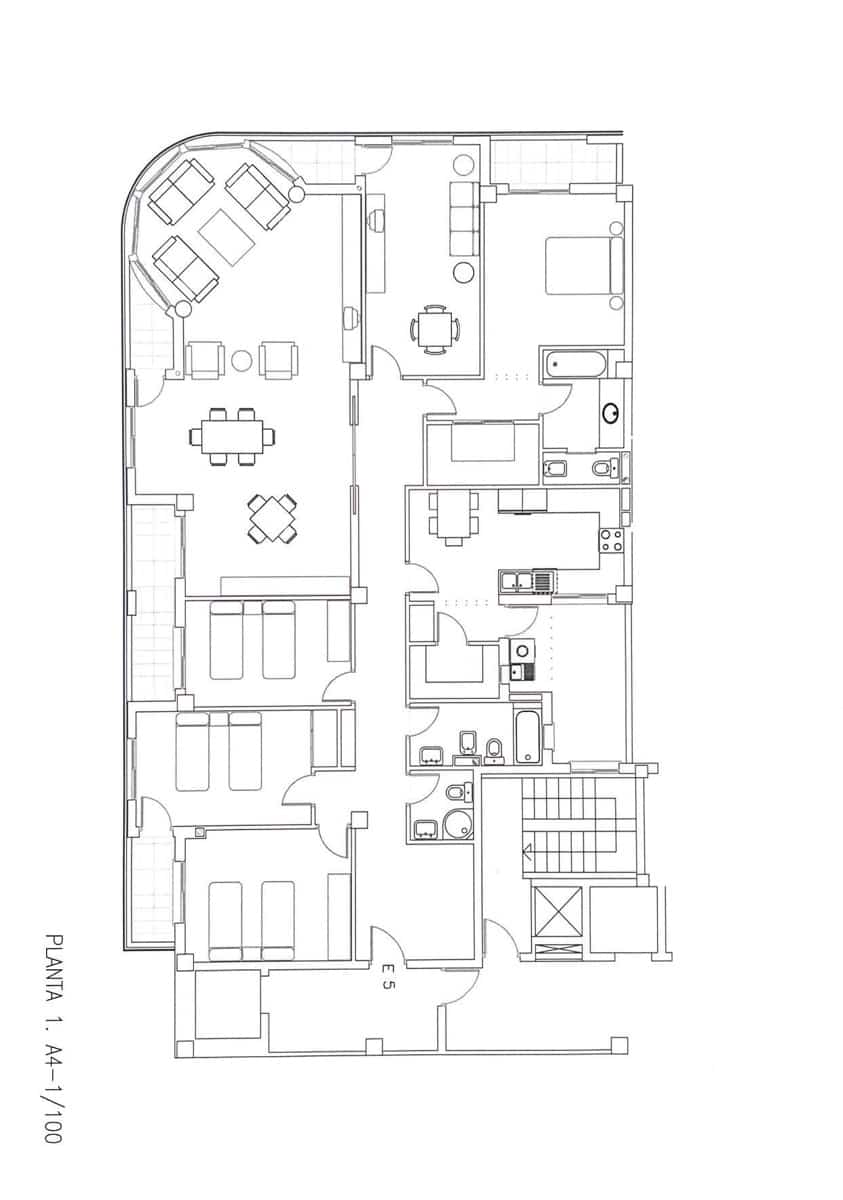 5 soveværelse Lejlighed til salg i Torrevieja med garage - € 315.000 (Ref: 7722602)