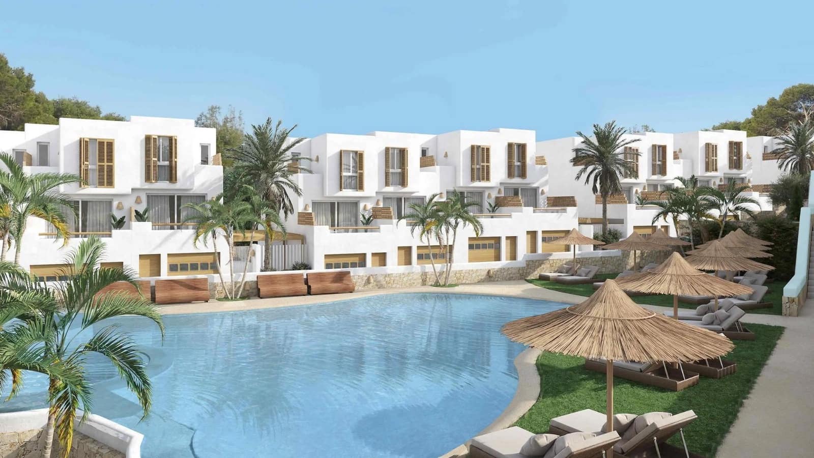 2 soveværelse Rækkehus til salg i Rafol de Almunia med swimmingpool garage - € 289.000 (Ref: 9062518)