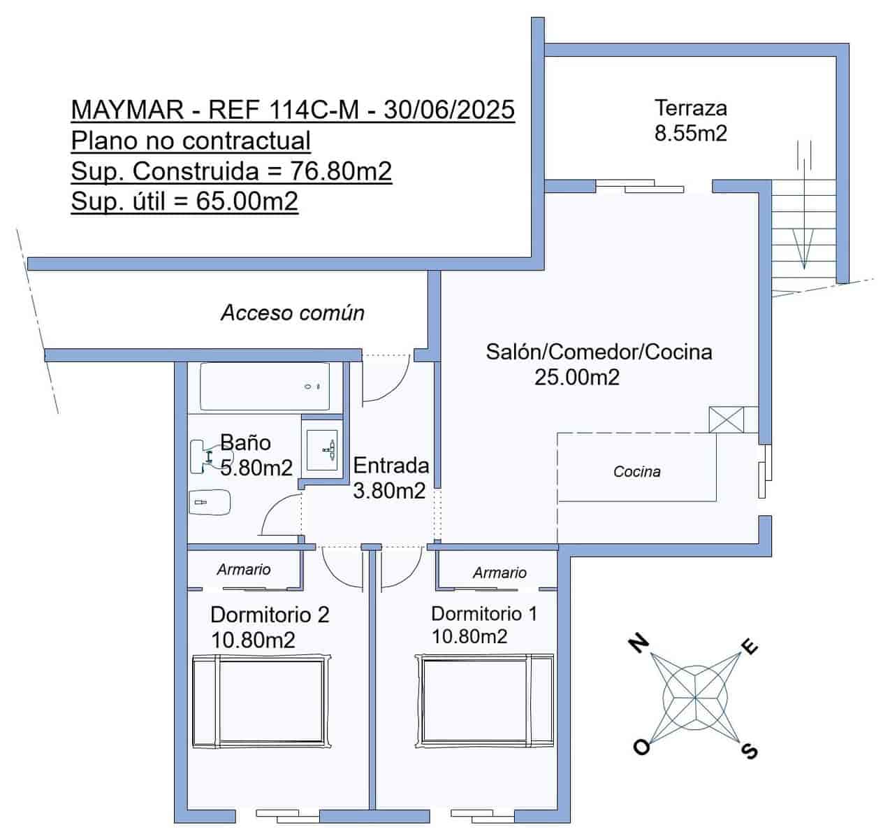 2 soveværelse Penthouse til salg i Torrevieja med swimmingpool - € 299.998 (Ref: 9104758)