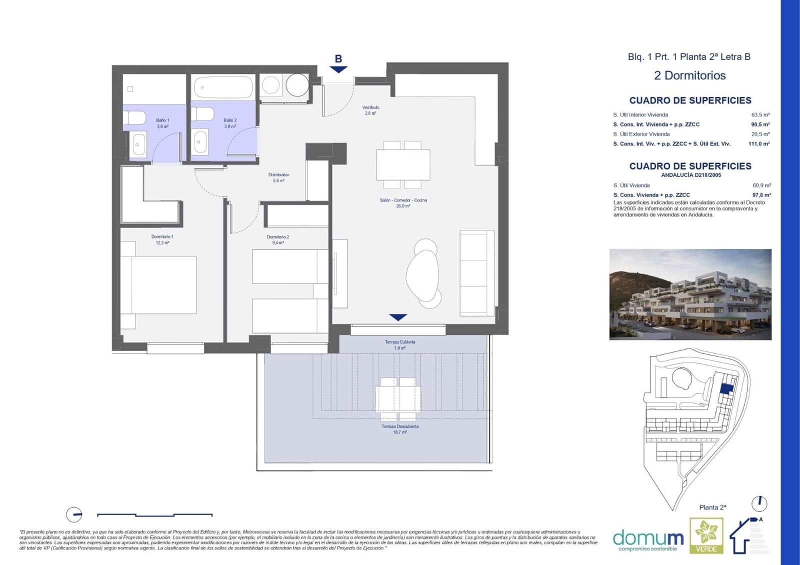 2 soverom Leilighet til salgs i Pulpi med svømmebasseng - € 238 000 (Ref: 9145655)
