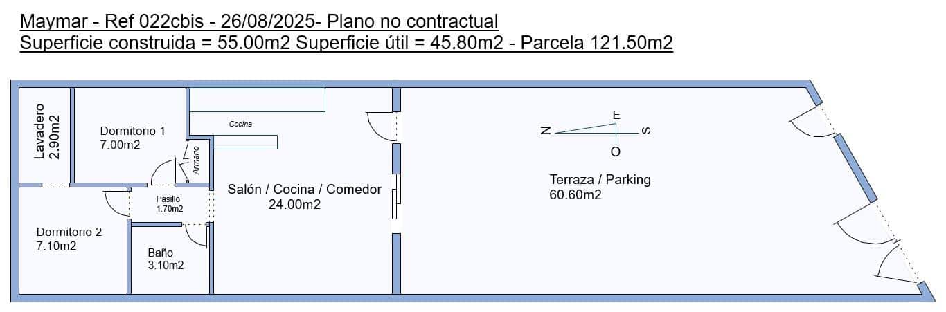 2 camera da letto Bungalow in vendita in Torrevieja - 119.999 € (Rif: 9163926)