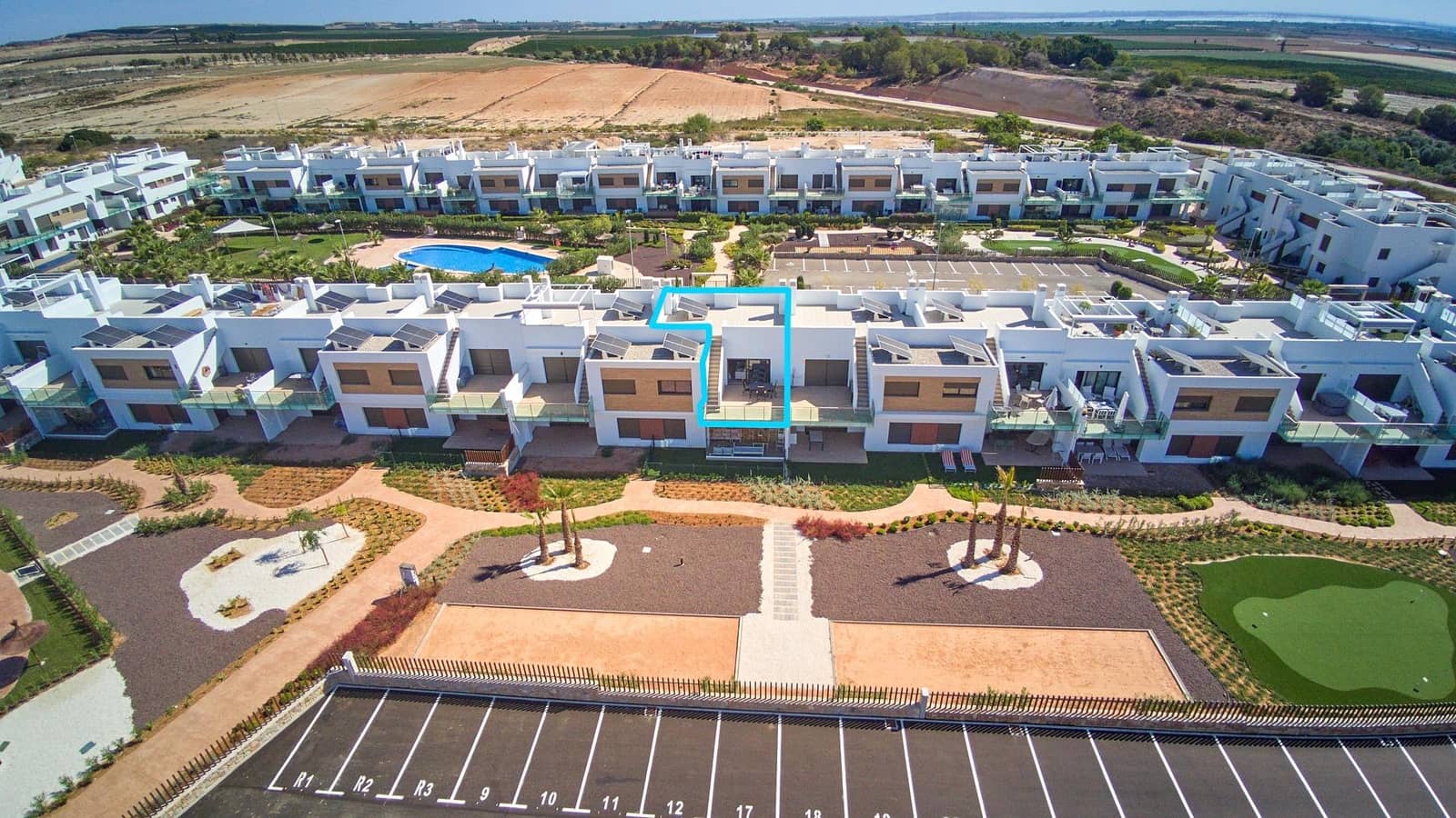 2 chambre Bungalow à vendre à Orihuela avec piscine - 259 900 € (Ref: 9335072)