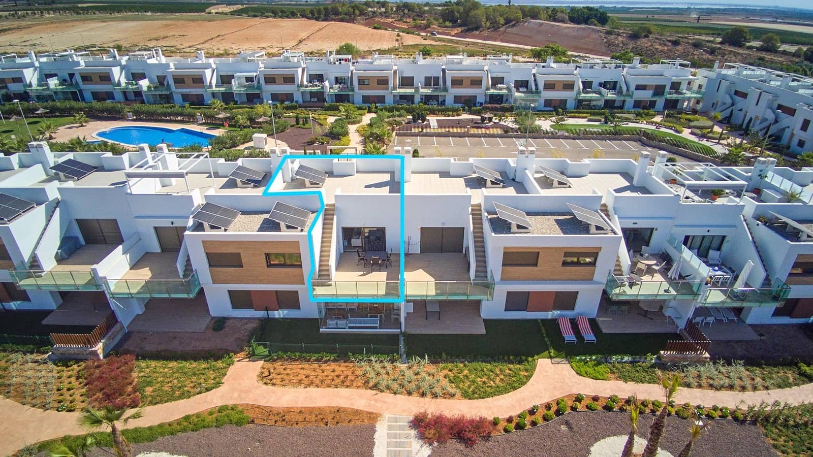 2 chambre Bungalow à vendre à Orihuela avec piscine - 259 900 € (Ref: 9335072)