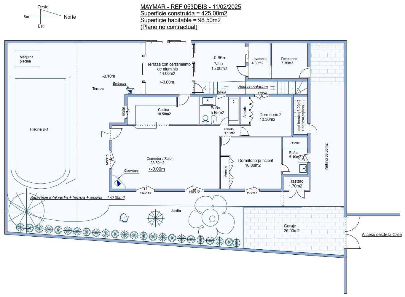 3 bedroom Villa for sale in Torrevieja with pool garage - € 299,999 (Ref: 9385464)