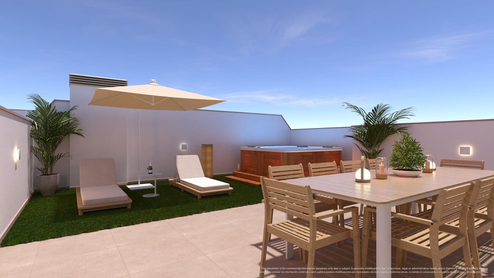 3 soverom Bungalow til salgs i Torre de la Horadada med svømmebasseng - € 385 000 (Ref: 9446476)