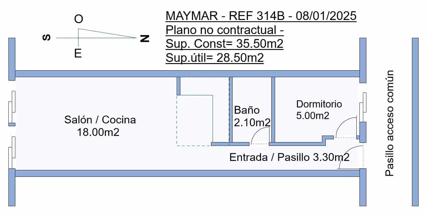 1 soverom Leilighet til salgs i Cabo Cervera - € 109 999 (Ref: 9452806)