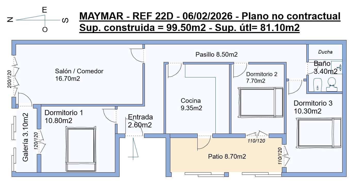 3 chambre Appartement à vendre à Torrevieja - 129 999 € (Ref: 9555990)
