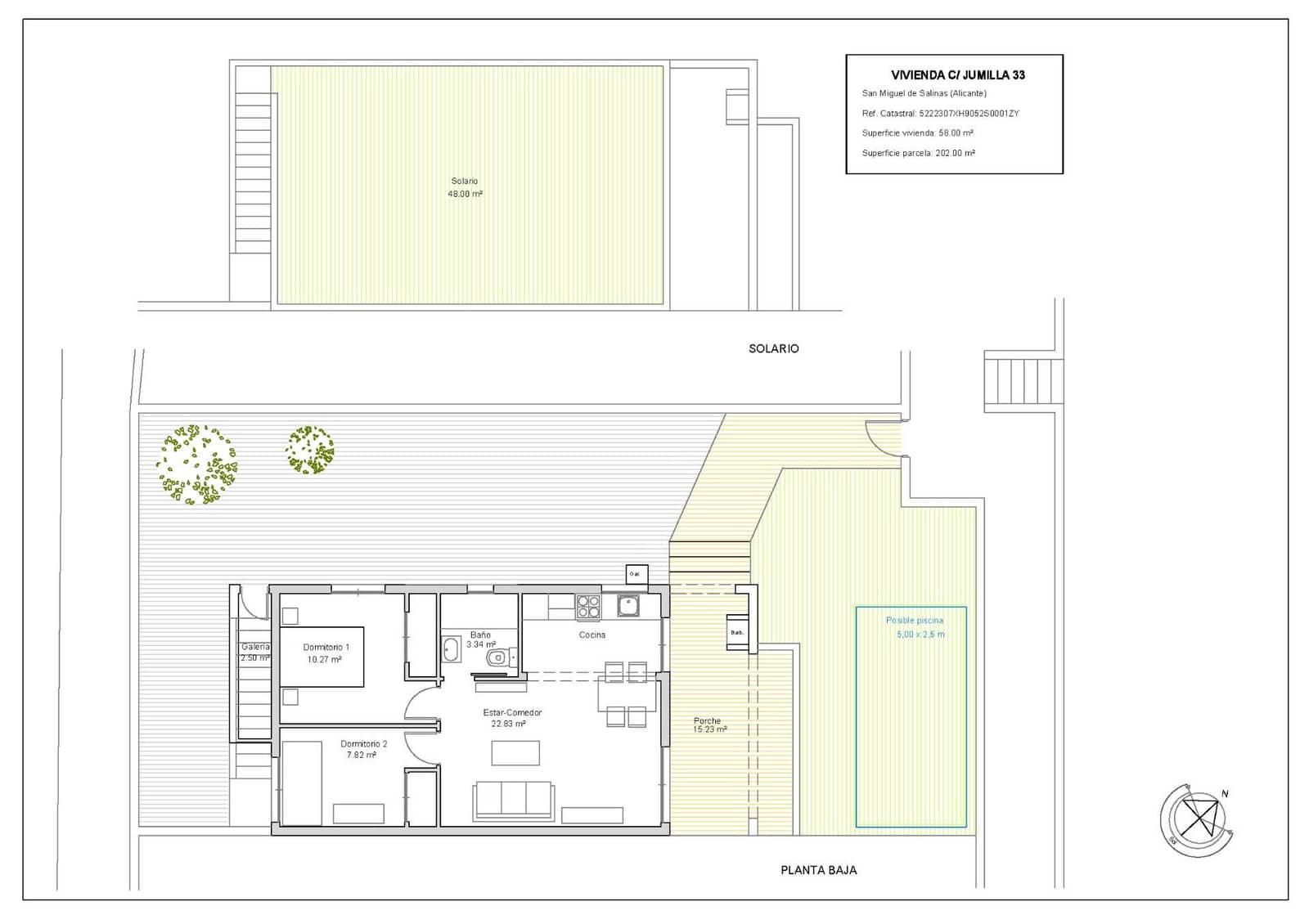 2 soveværelse Semi-Rækkehus til salg i Blue Lagoon - € 199.000 (Ref: 9565347)