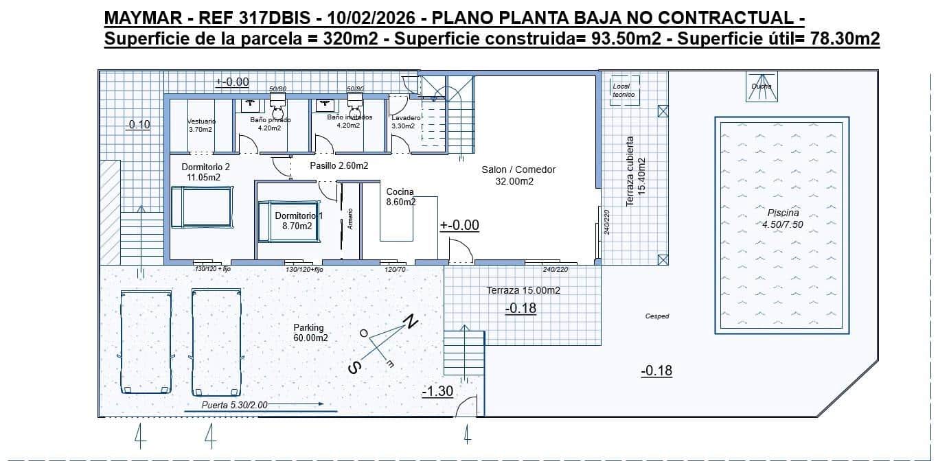 3 Zimmer Villa zu verkaufen in Orihuela mit Pool - 489.999 € (Ref: 9591416)