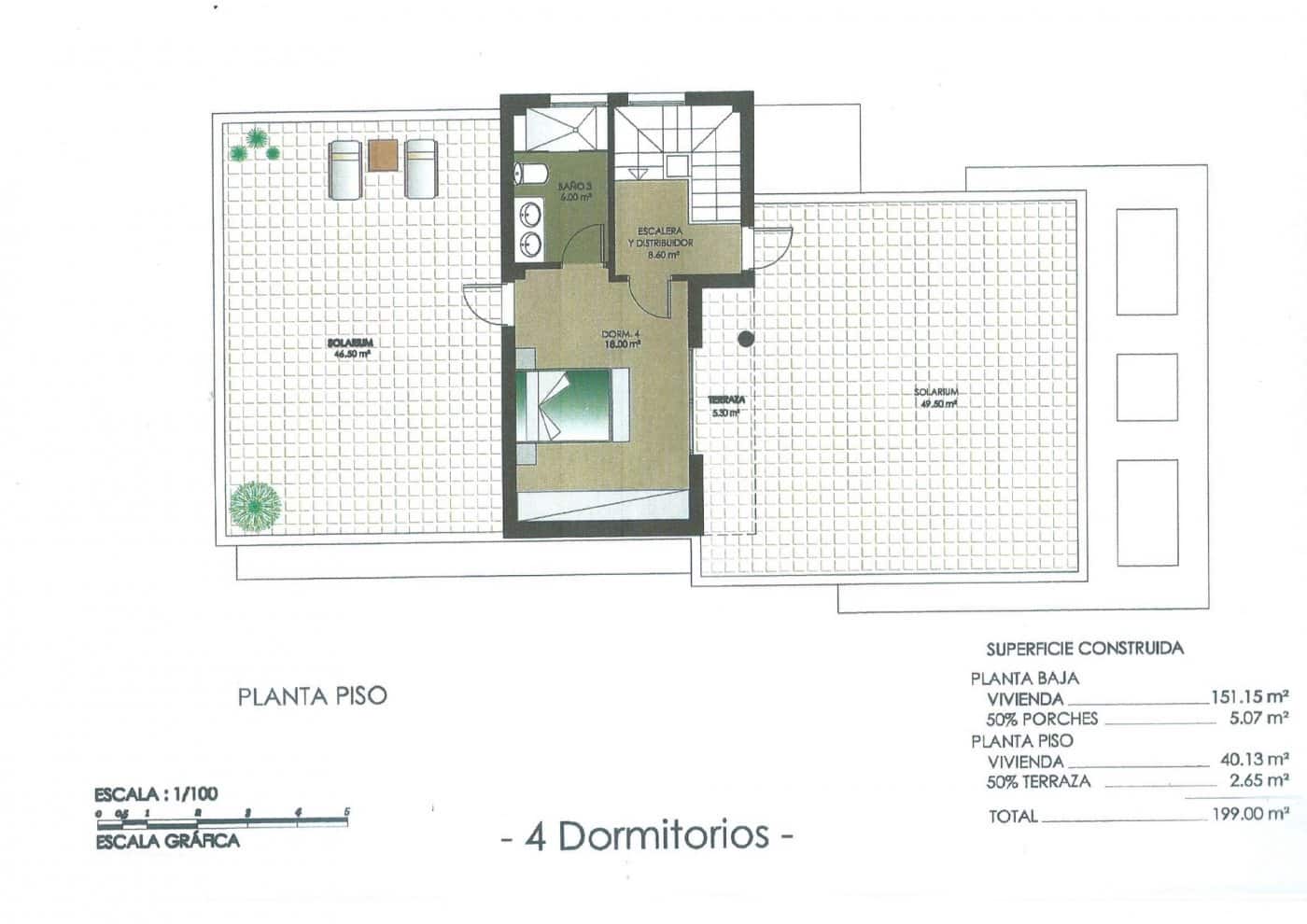 4 makuuhuone Huvila myytävänä paikassa Campoamor mukana uima-altaan - 1 195 000 € (Ref: 9615949)