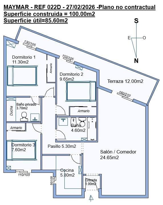 3 bedroom Apartment for sale in Almoradi with pool - € 139,900 (Ref: 9634420)