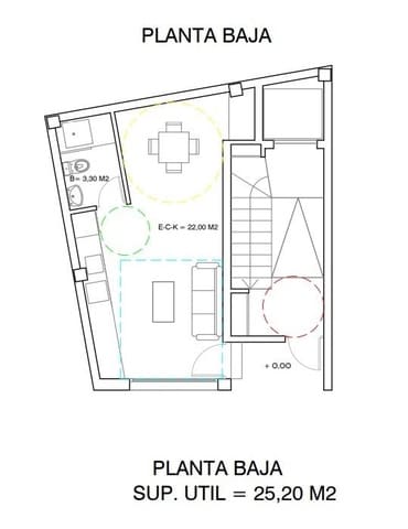 Lejlighed til salg i Playa del Cura, Torrevieja - € 109.800 (Ref: 9679953)