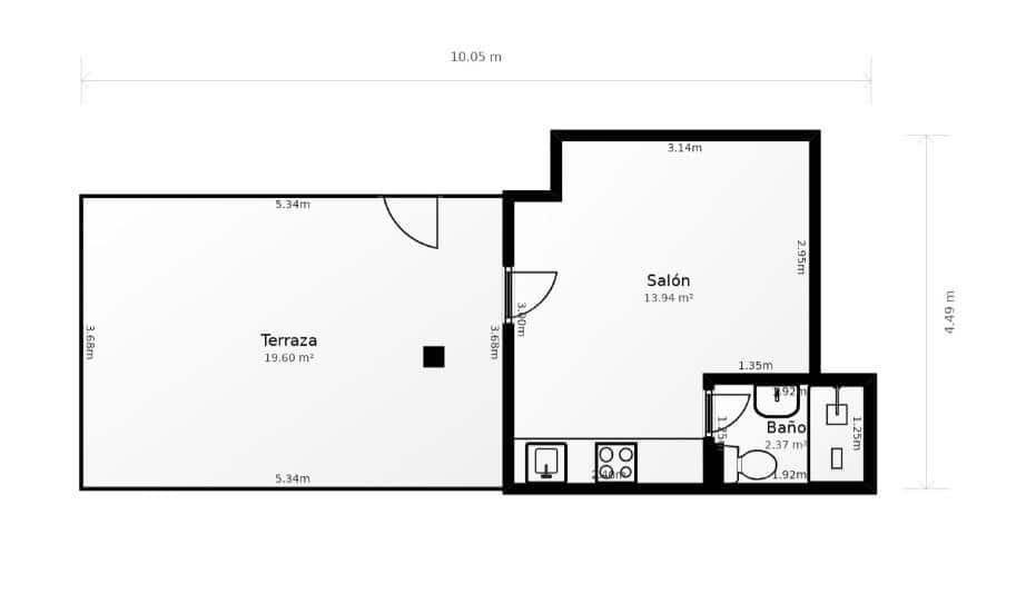 Bungalow for sale in Torrevieja with pool - € 89,999 (Ref: 9721810)