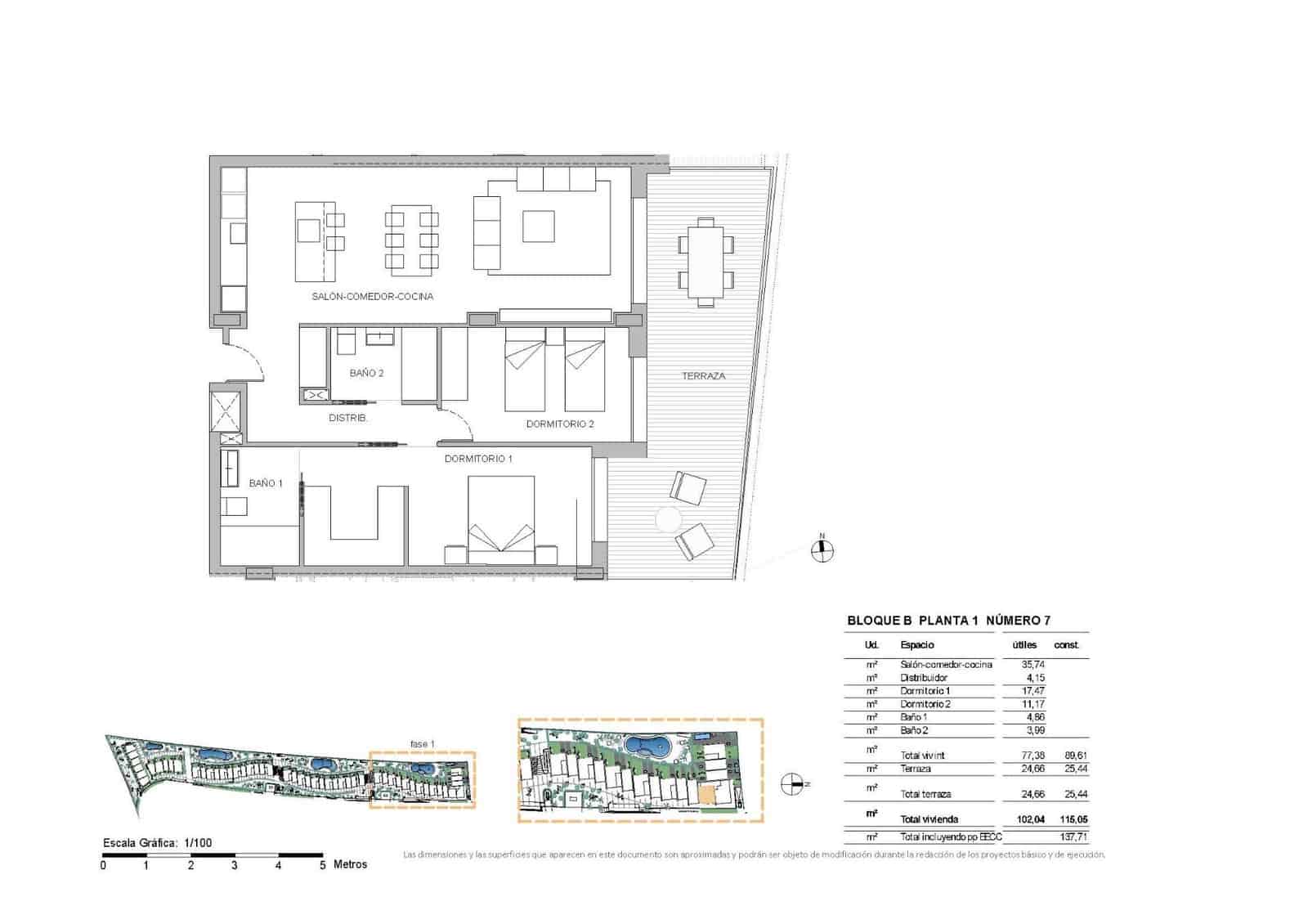 2 slaapkamer Appartement te koop in La Nucia met zwembad - € 314.500 (Ref: 9804444)