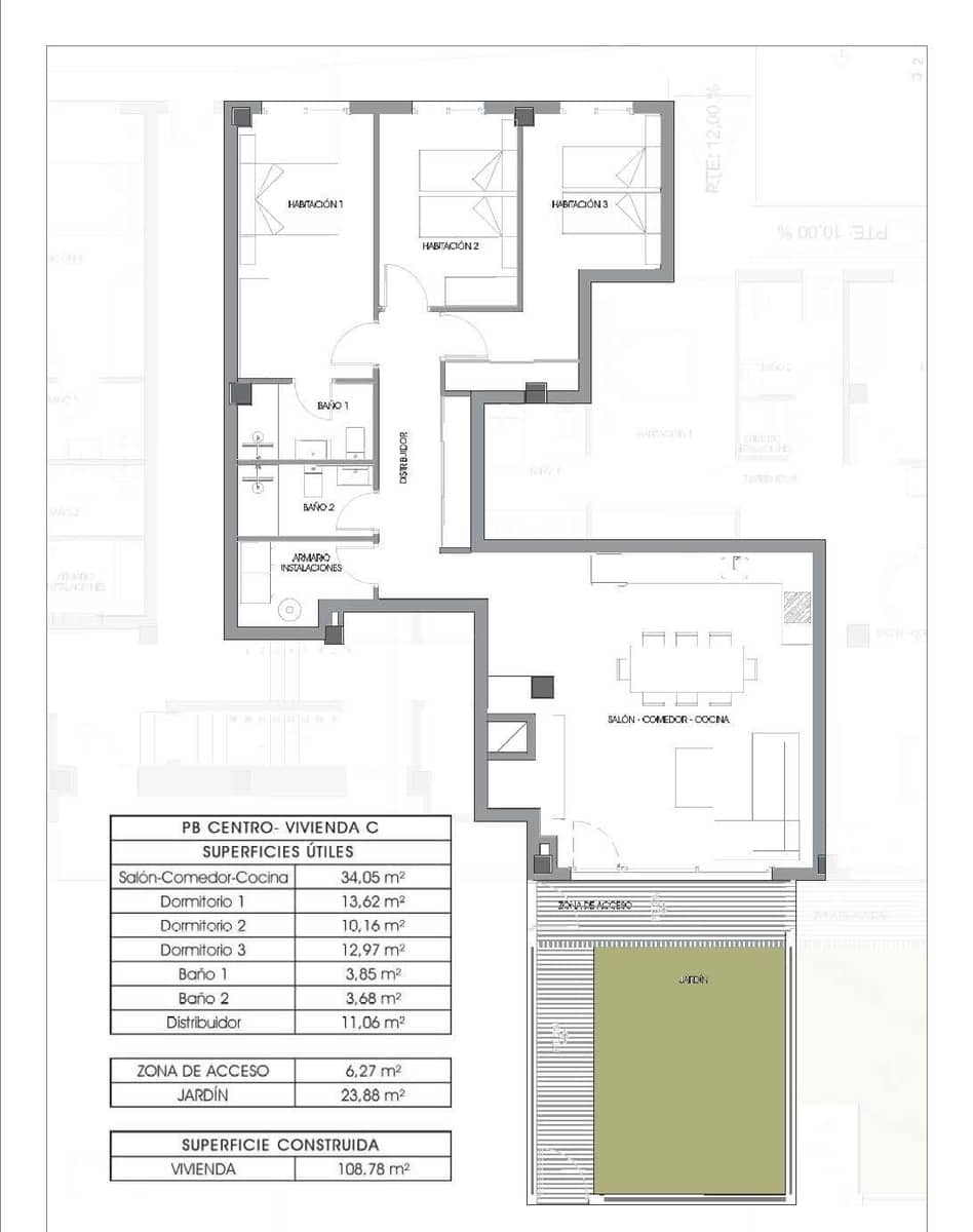 3 soverom Leilighet til salgs i La Villajoyosa / Vila Joiosa - € 335 000 (Ref: 9929491)