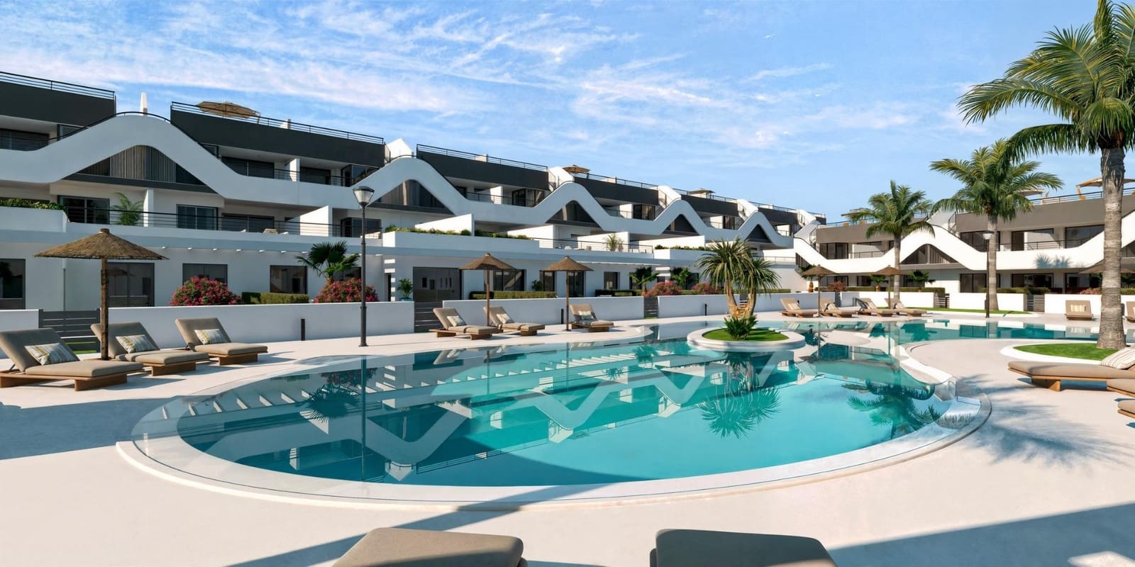 2 soverom Penthouse til salgs i Alfaz del Pi / L'Alfas del Pi med svømmebasseng - € 327 000 (Ref: 9975549)