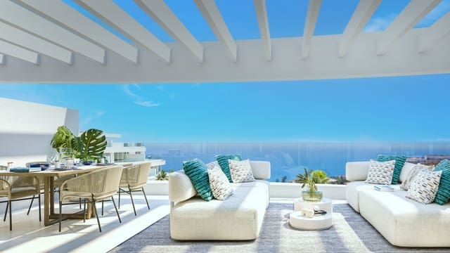 3 soverom Penthouse til salgs i La Cala de Mijas, Mijas med svømmebasseng garasje - € 1 450 000 (Ref: 10000006)