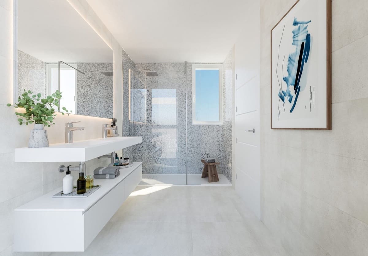 3 soverom Penthouse til salgs i La Cala de Mijas med svømmebasseng garasje - € 1 450 000 (Ref: 10000006)